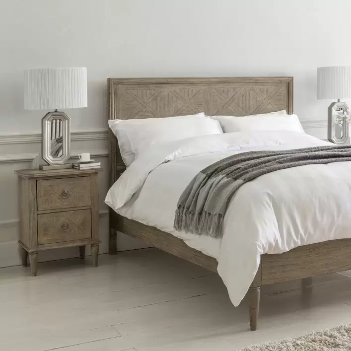 Mustique 2 Drawer Bedside Table