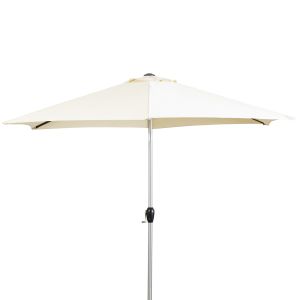 Vazzano 2.7m Parasol Cream 5059413684456