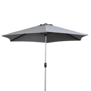 Vazzano 2.7m Parasol Grey 5059413687273