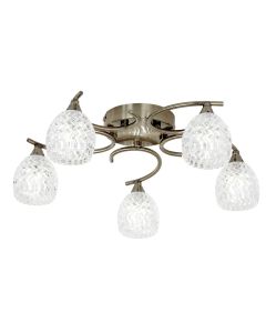 Boyer 5 Ceiling Lamp Antique Brass 1 21112023213224
