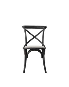 Cafe Chair Black Linen (2pk) 1 23112023133635