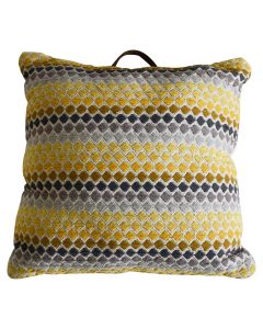 Malmo Floor Cushion Yellow & Grey 1 30102023134349