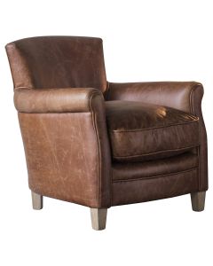 Mr. Paddington Chair Vintage Brown Leather 1 18012023025027