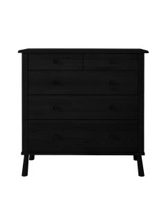 Wycombe 5 Drawer Chest Black 1 18012023045105