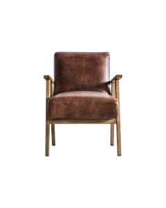 Neyland Armchair Vintage Brown Leather 1 30102023234843