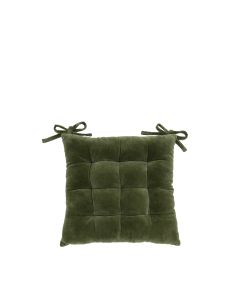 Cotton Velvet Seatpad Olive 1 17102023101215
