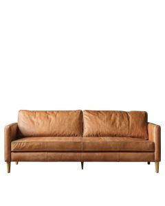 Osborne 2 Seater Sofa Vintage Brown Leather 1 14082023180816