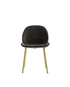Flanagan Chair Chocolate Brown Velvet (2pk) 1 31102023081948