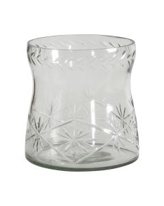 Bauzon Crystal Cut Vase Large Clear 1 31102023163651