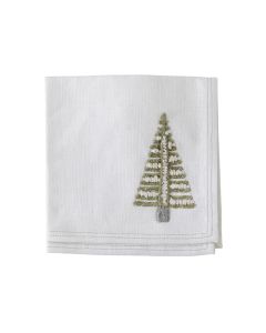 Emb Trees Napkin Winter White (4pk) 1 30102023130554