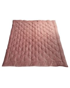 Opulent Velvet Bedspread Blush 1 31102023072440