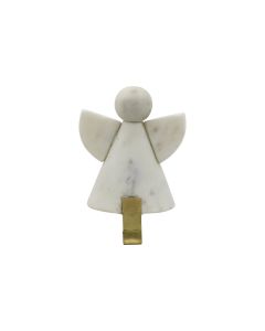 Angel Stocking Holder Marble / Brass 1 01032023004450