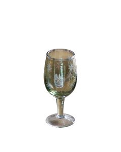 Starry Wine Glass Green Lustre 4pk 1 31102023123042