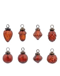 Ava Mini Baubles Amber Set of 12 1 07032023011049