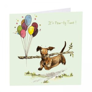 Pawty Time Greetings Card 6pk 1 26032025135253