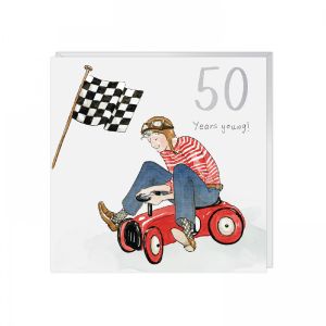 50 Years Young Greetings Card 6pk 1 01042025003706