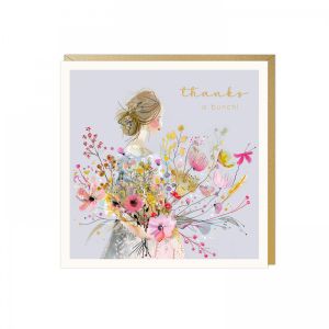 Thank You Bouquet Greetings Card 6pk 1 27032025004415