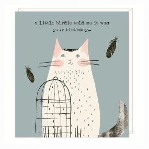 Empty Bird Cage Greetings Card 6pk 1 27032025004126