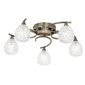 Boyer 5 Ceiling Lamp Antique Brass 1 03122025101230