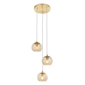 Dimple 3 Pendant Light Satin Brass 1 08052026092240