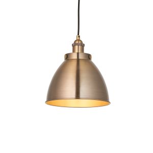 Franklin Pendant Light Antique Brass Small 1 20012023004429