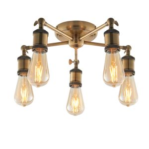 Hal 5 Ceiling Light Antique Brass 1 20012023005531