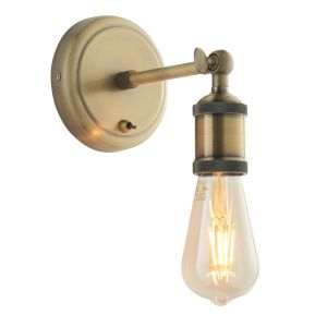 Hal Wall Light without Shade Antique Brass 1 08052026085442