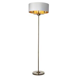 Highclere 3 Floor Light Antique Brass 1 20012023004204