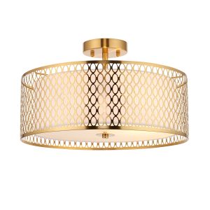 Cordero Ceiling Lamp Gold/White 1 03122025111716