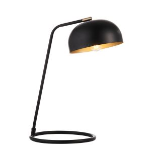 Brair 1 Table Lamp Matt Black & Antique Brass 1 07012025003620