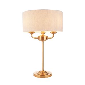 Highclere 3 Table Lamp Vintage Brass 1 30102024154921
