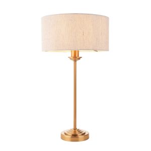 Highclere 1 Table Lamp Vintage Brass 1 30102024160922