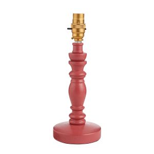 Bibury Table Lamp Base Satin Pink Clay Paint 1 30102024155000
