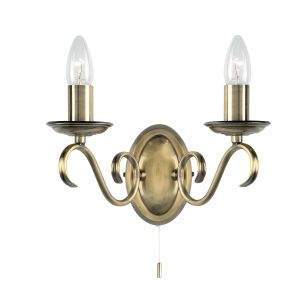 Bernice Wall Light Antique Brass 1 03122025085446