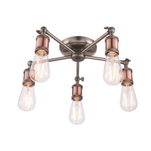 Hal 5 Ceiling Light Aged Copper 1 03122025104432