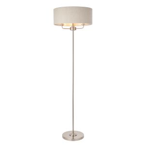 Highclere 3 Floor Light Chrome & Natural 1 14052026222928
