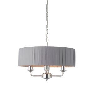 Highclere 3 Pendant Light Nickel & Charcoal Short 1 03122025103301