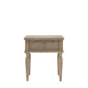 Rustique 1 Drawer Side Table 1 01042026144135