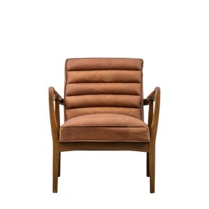 Datsun Armchair Vintage Brown Leather 1 13112025163546
