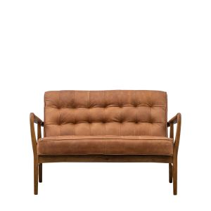 Humber 2 Seater Sofa Vintage Brown Leather 1 25032026154149