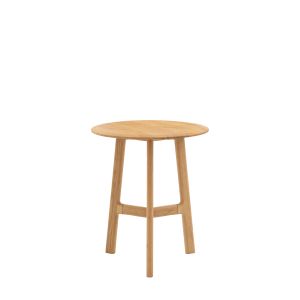 Madrid Round Side Table Oak 1 23022026175725