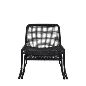 Sassano Lounge Chair with Footstool Black 1 15062026043005