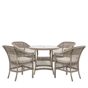 Menton 4 Seater Round Dining Set 1 27032026101702