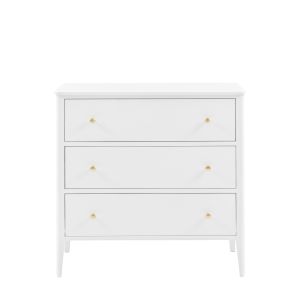 Acton 3 Drawer Chest White 1 01092025004503