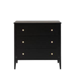 Acton 3 Drawer Chest Black 1 01092025005113