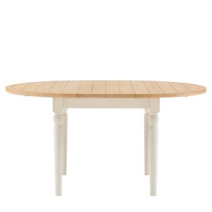 Eton Round Extending Dining Table White 1 15062026033130