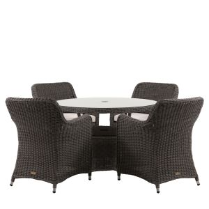 Ascot 4 Seater Round Dining Set 1 15062026040712
