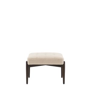 Humber Footstool Cream Faux Sheepskin 1 17012026051704
