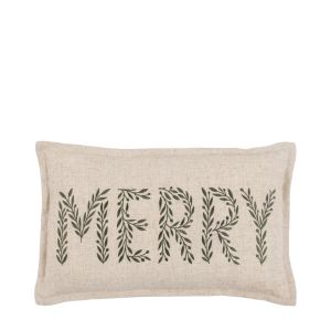 Woodland Embroidered Merry Cushion 1 21102026020606