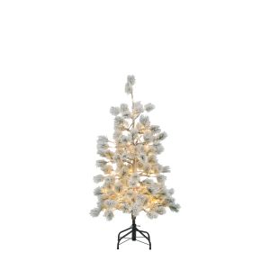 Flocked Pine LED Christmas Tree 4ft 1 21102026122448